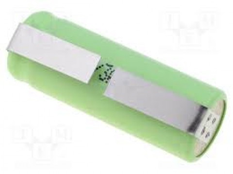 Akumuliatorius 2/3 AAA 1.2V 400mAh Ni-MH su kontaktais 